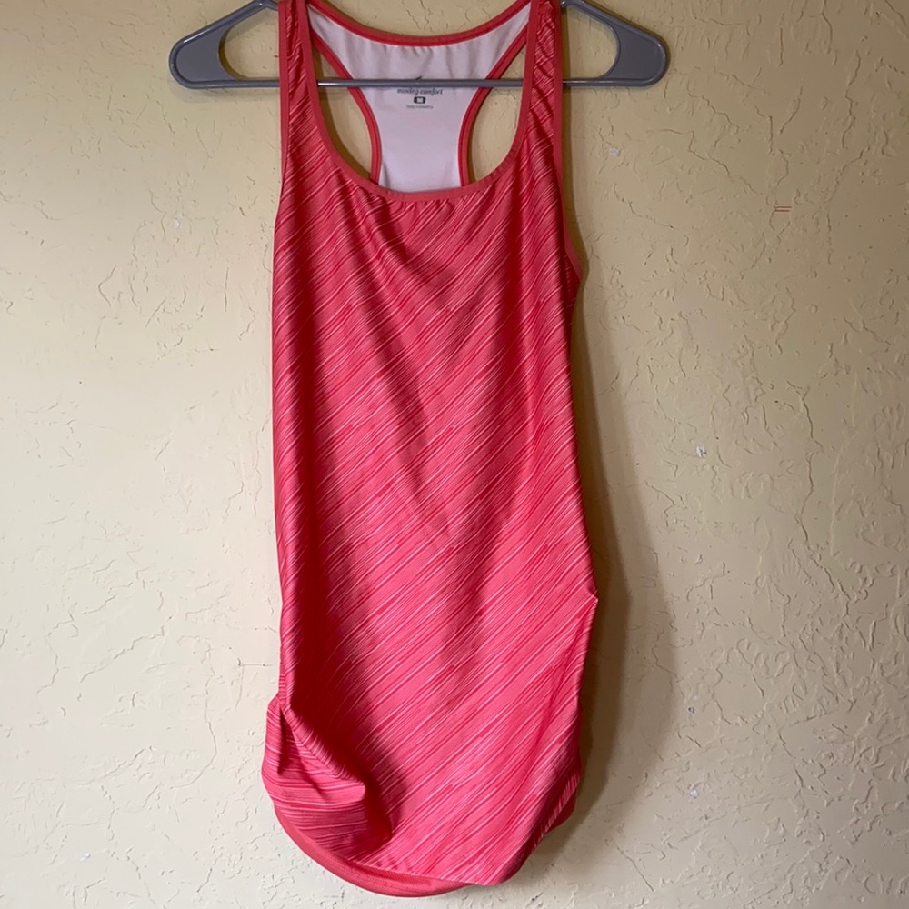 MOVING COMFORT RUNNING TOP - RACER BACK - Coral color - size M